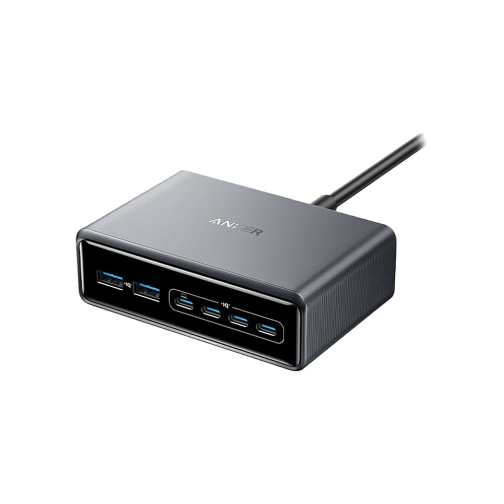 A2683 200W GaN 6孔桌面充電器 USB-C/USB-A