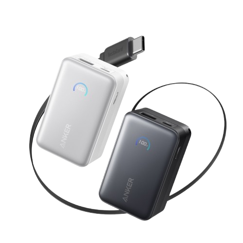 A1638 10000mAh 45W自帶伸縮線